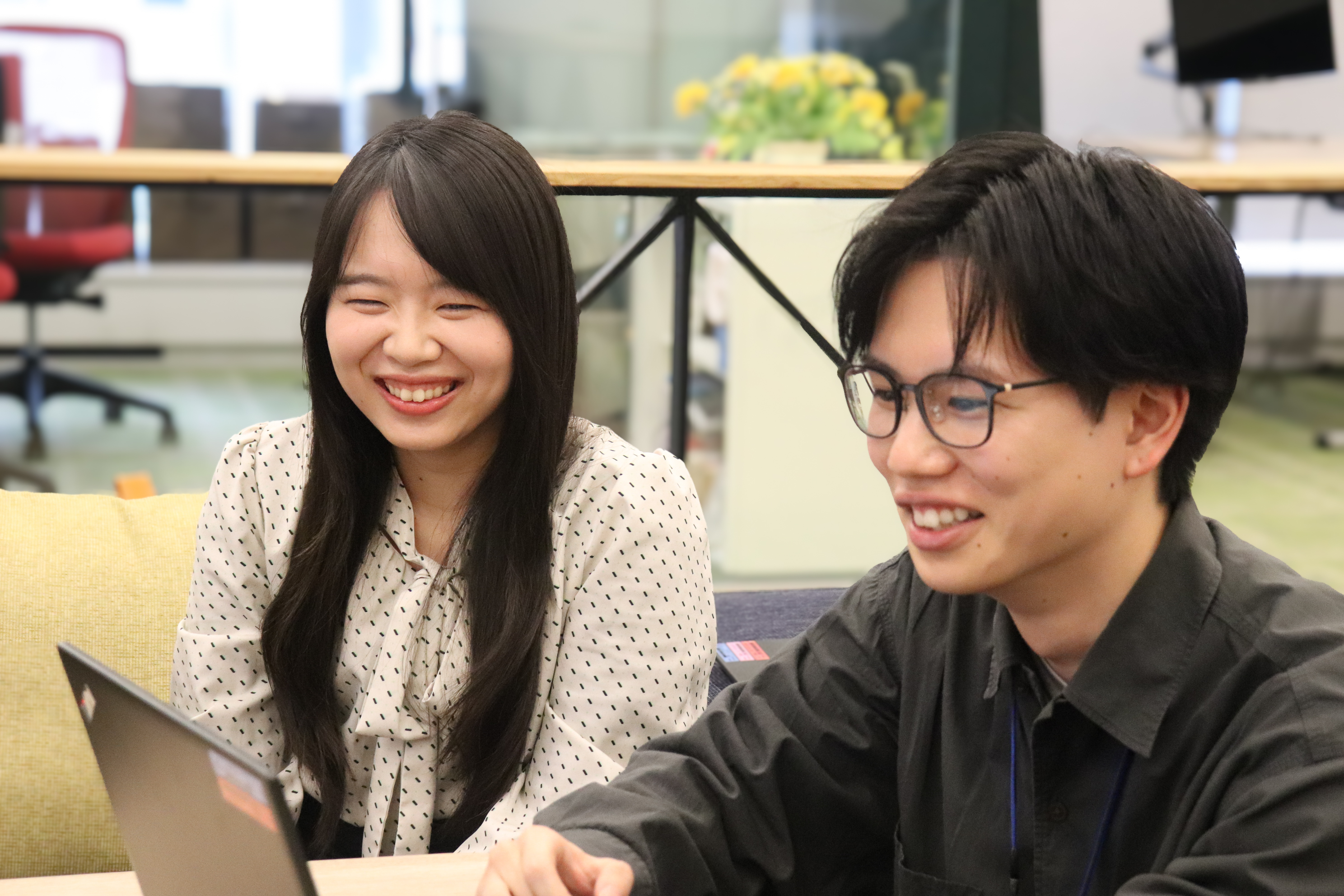 OJTの様子